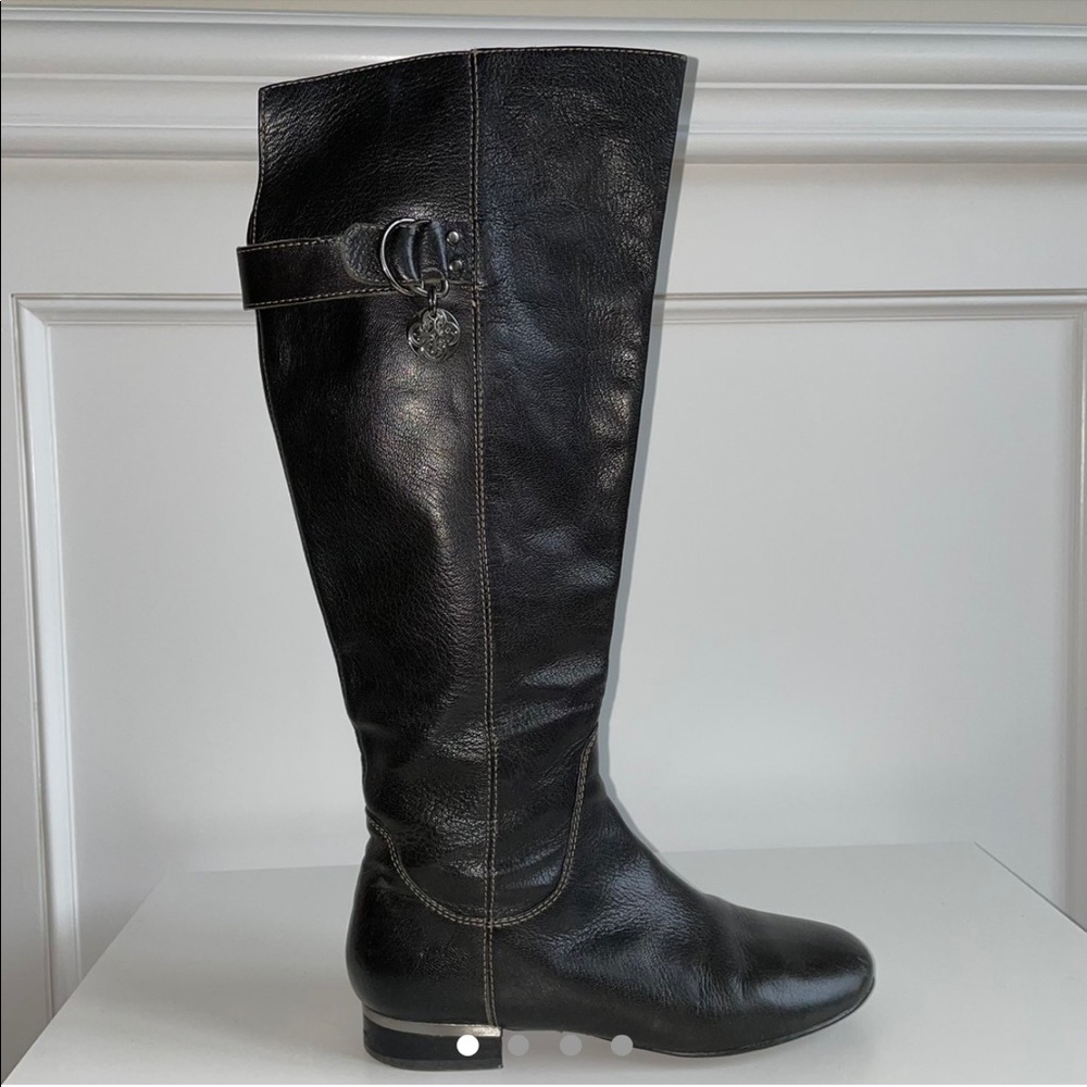 Isola Aali Knee High black leather Boots